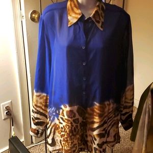 🐆Striking Animal print  tunic
